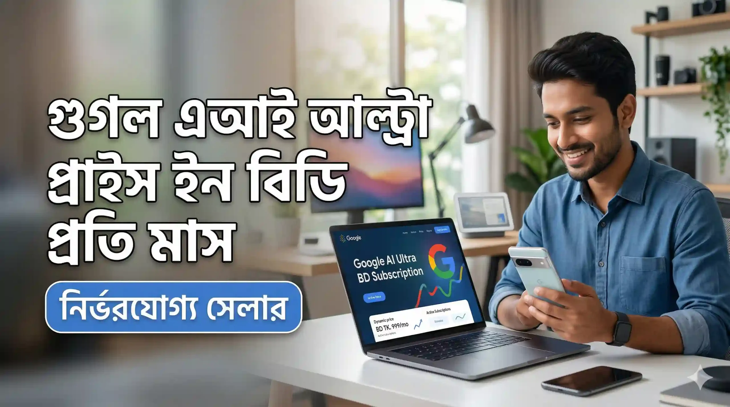 Google Ai Ultra Price in BD Per Month