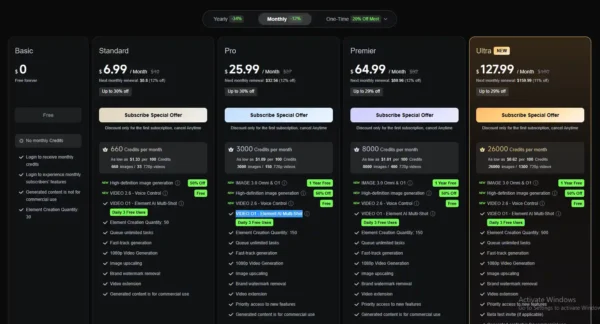 Kling AI Subscription (Official)