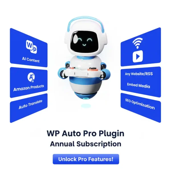 WP Auto Pro Plugin Subscription