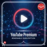 Youtube Premium Renewable Subscription