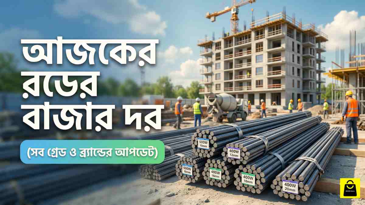 আজকের রডের বাজার দর | রডের দাম আজকের বাজার