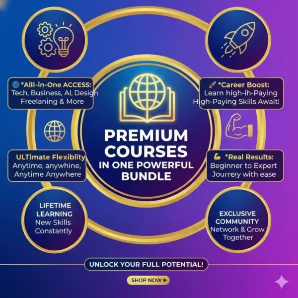 1000+ Premium Courses in One Powerful Bundle