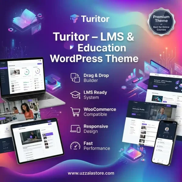 Turitor - LMS & Education Wordpress Theme