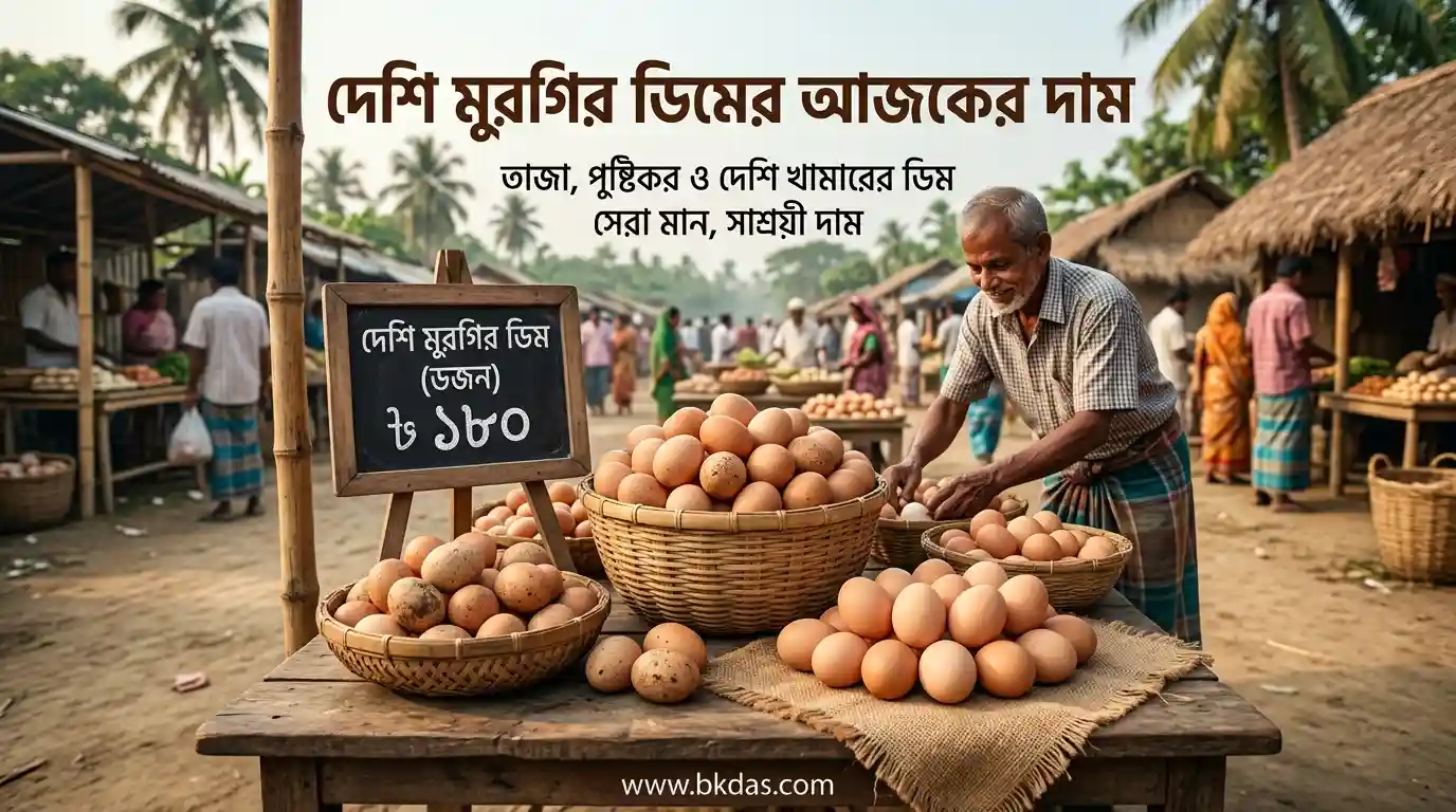 দেশি মুরগির ডিমের দাম